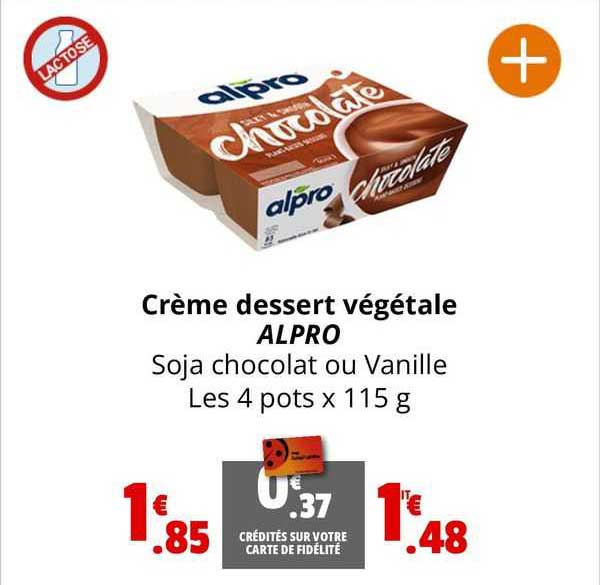 Crème Dessert Végétale Alpro