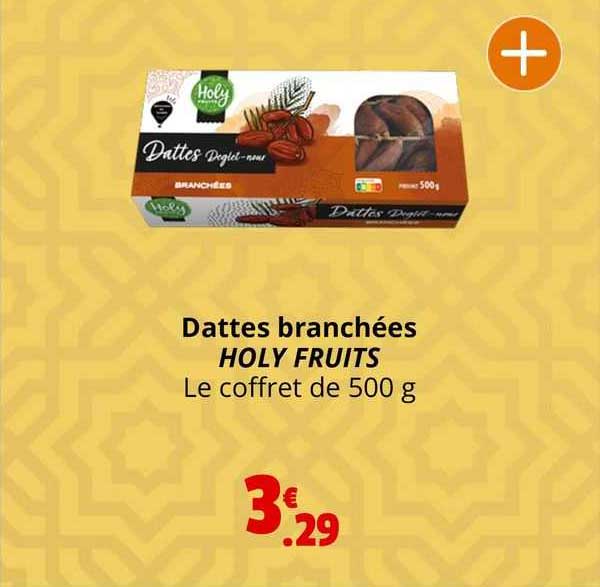 dattes branchées holy fruits
