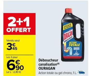 déboucheur canalisation ouragan