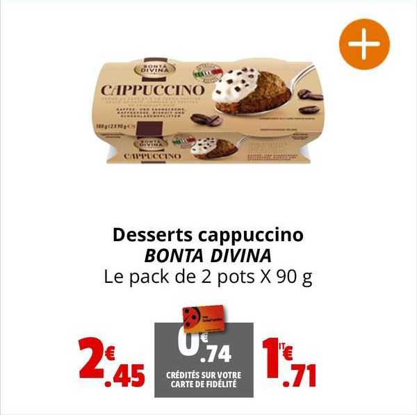Desserts Cappuccino Bonta Divina