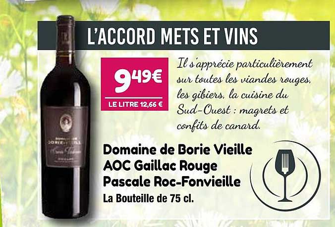 domaine de borie vieille aoc gaillac rouge pascale roc-fonvieille