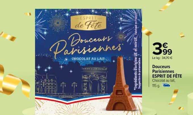 douceurs parisiennes esprit de fête