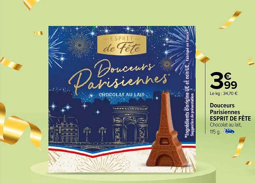 douceurs parisiennes esprit de fête