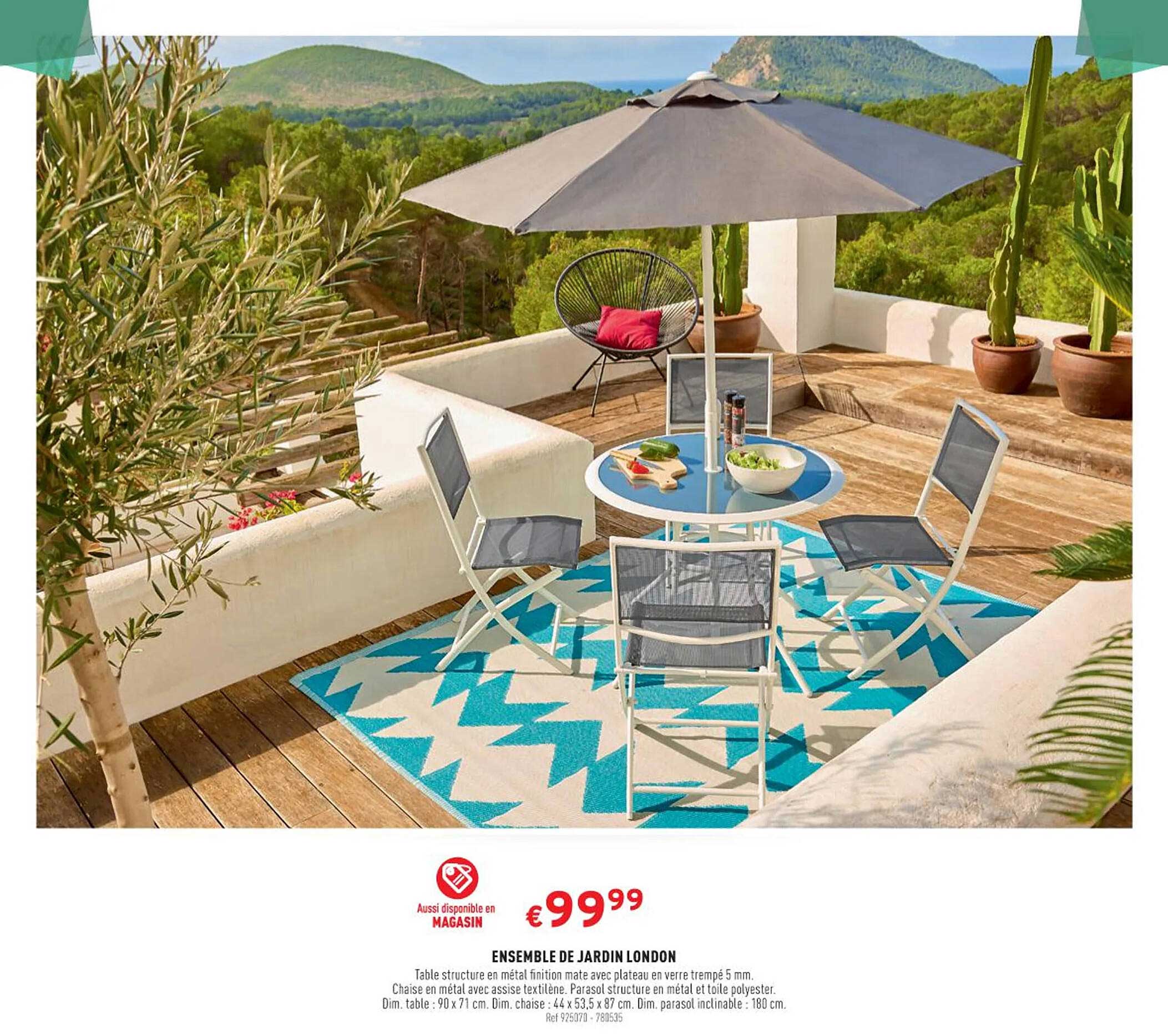 Ensemble De Jardin London