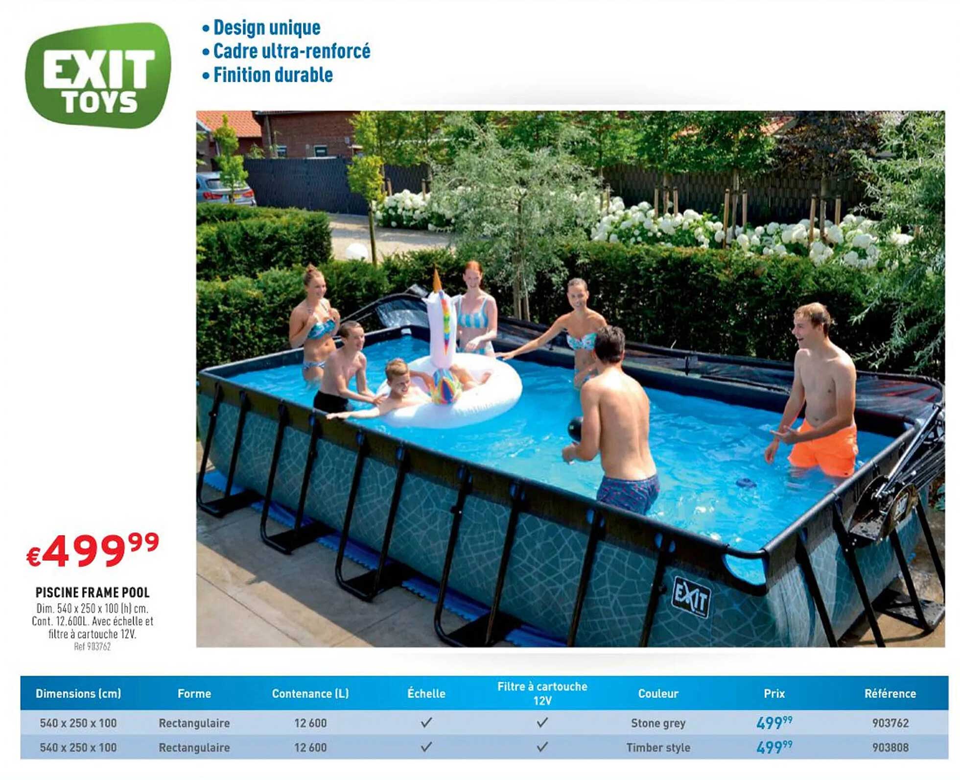 exit toys piscine frame pool