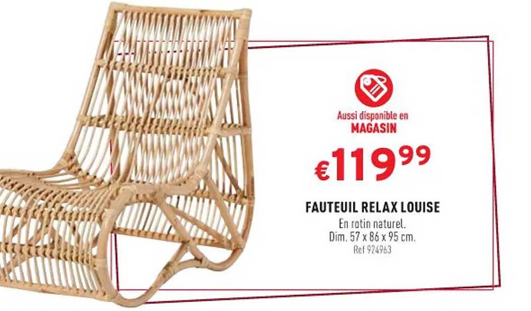 Fauteuil Relax Louise