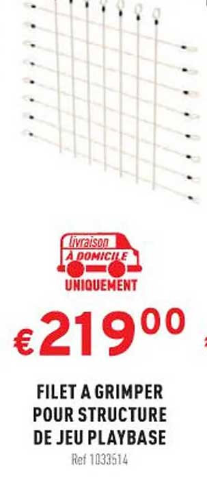 filet a grimper pour structure de jeu playbase