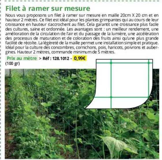 filet à ramer sur mesure