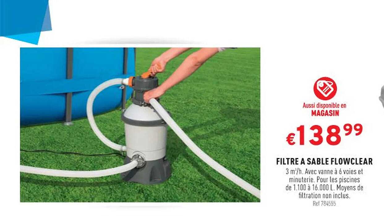 filtre à sable flowclear