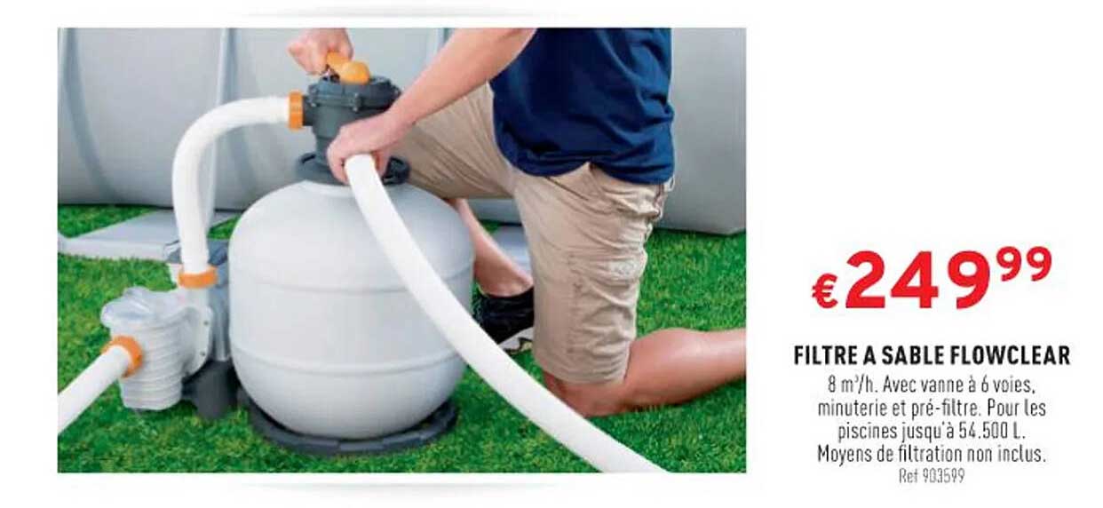 filtre à sable flowclear