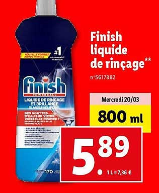 Finish Liquide De Rinçage