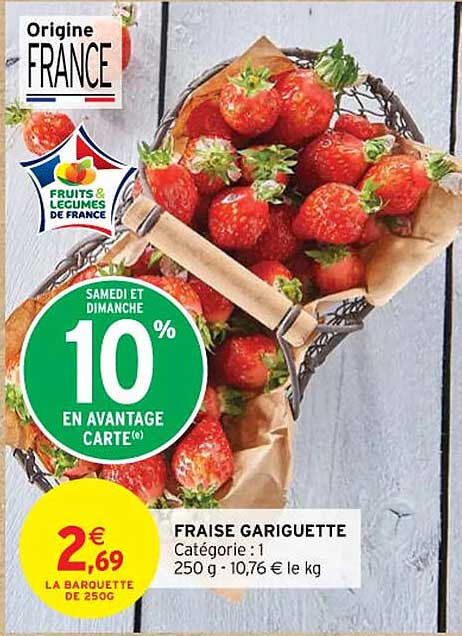 fraise gariguette