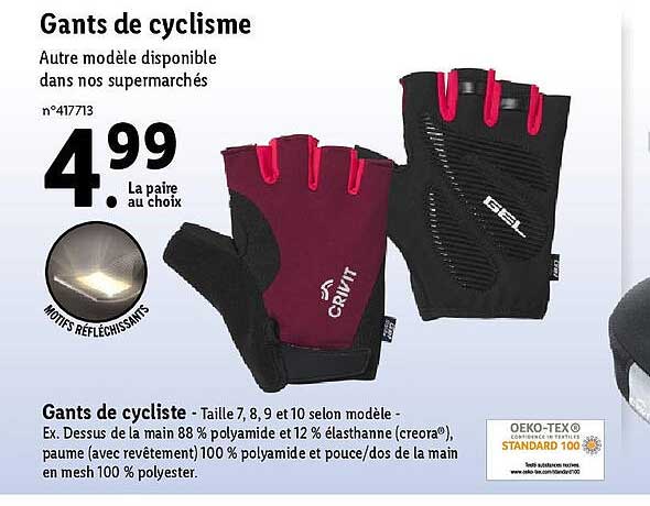 gants de cyclisme