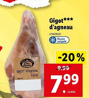 Gigot*** D'ageau