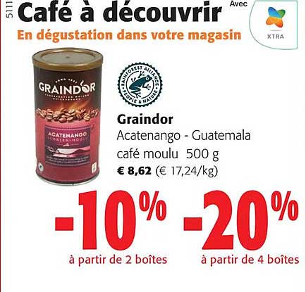 graindor acatenango - guatemala café moulu