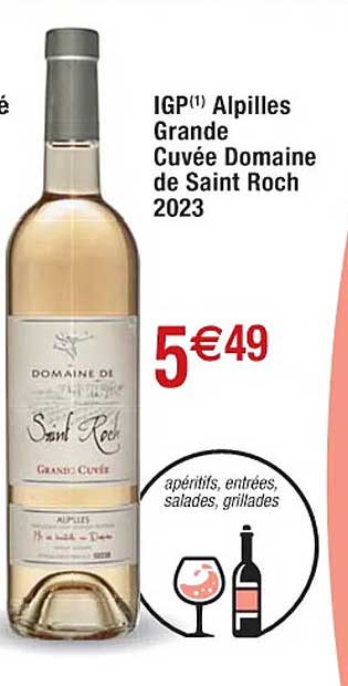 igp alpilles grande cuvée domaine de saint roch 2023