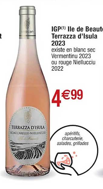Igp île De Beauté Terrazza D'isula 2023