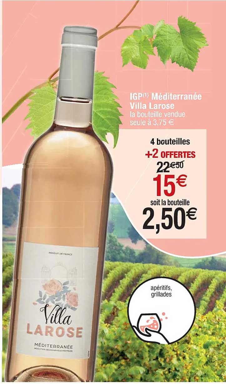 igp méditerranée villa larose