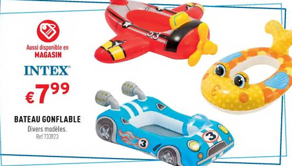 intex bateau gonflable