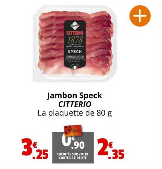 Jambon Speck Citterio
