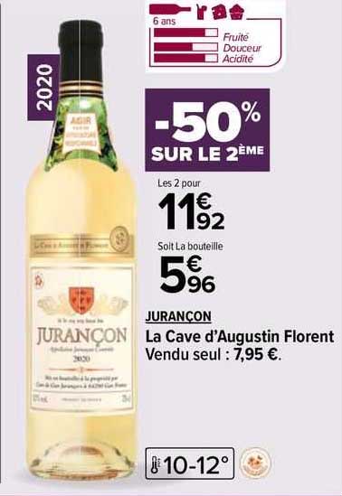 jurançon la cave d'augustin florent