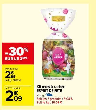 kit œufs à cacher esprit de fête