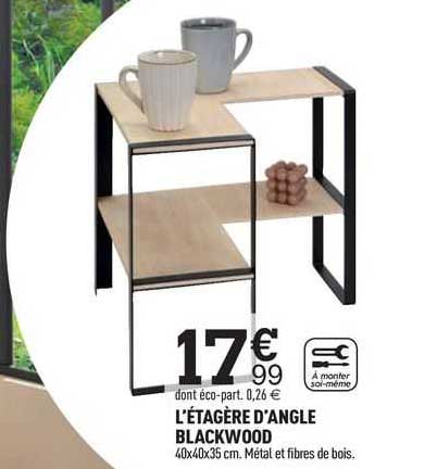 L'étagère D'angle Blackwood