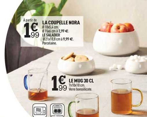 La Coupelle Nora, Le Mug 30 Cl