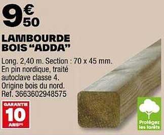 lambourde bois "adda"