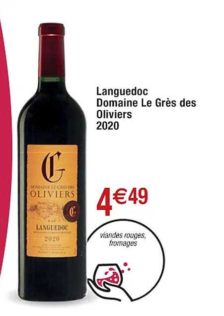 languedoc domaine le grès des oliviers 2020