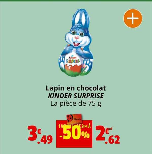Lapin En Chocolat Kinder Surprise