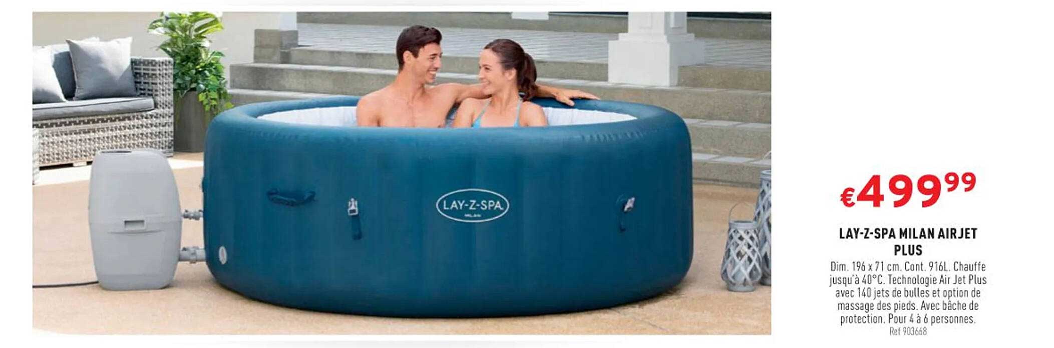 lay-z-spa milan airjet plus