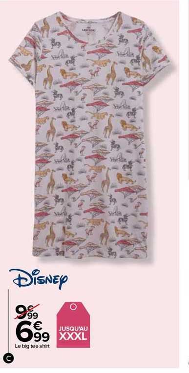 le big tee-shirt disney