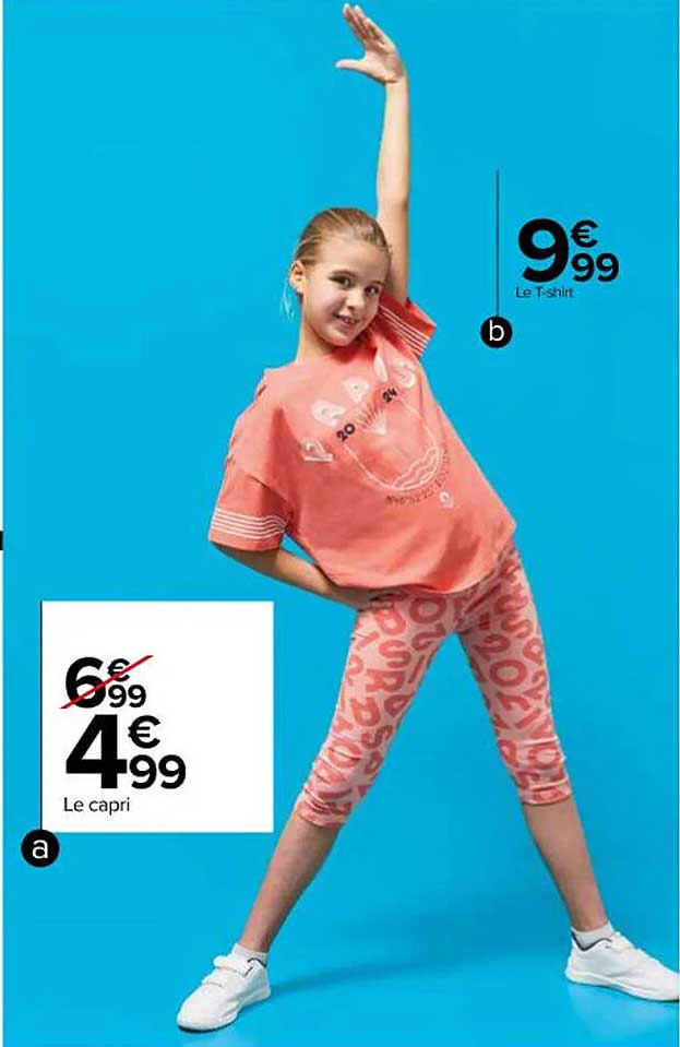 le capri, le t-shirt