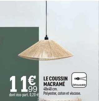 Le Coussin Macramé