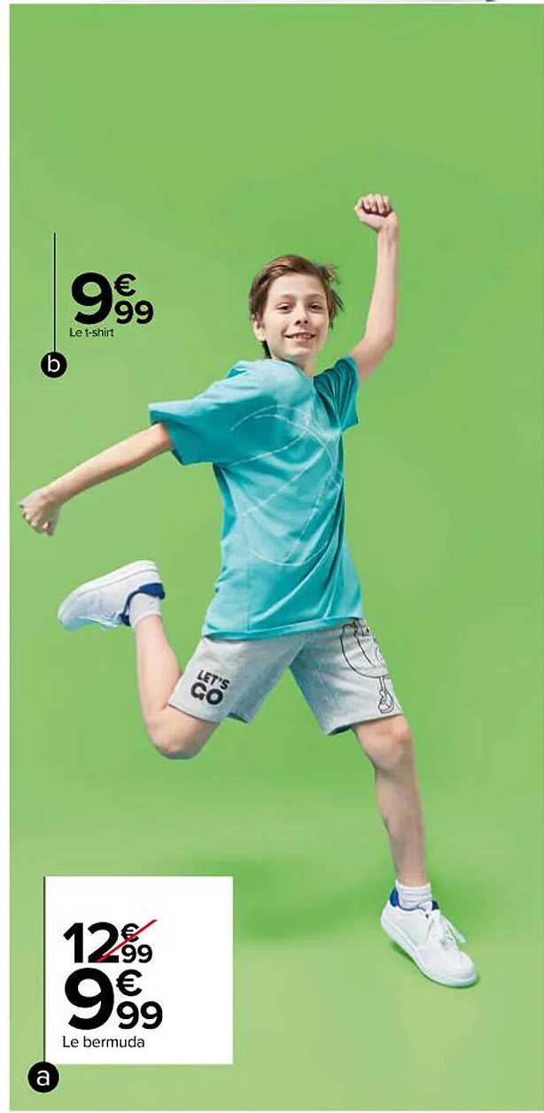 Le T-shirt, Le Bermuda