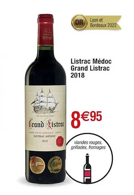 listrac médoc grand listrac 2018