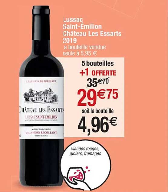 Lussac Saint-émilioin Château Les Essarts 2019