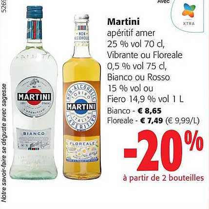 martini apéritif amer, vibrante ou floreale , bianco ou rosso, fiero