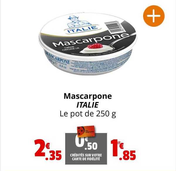 Mascarpone Italie