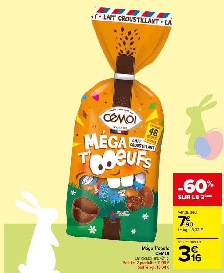 Méga T'œufs Cémoi
