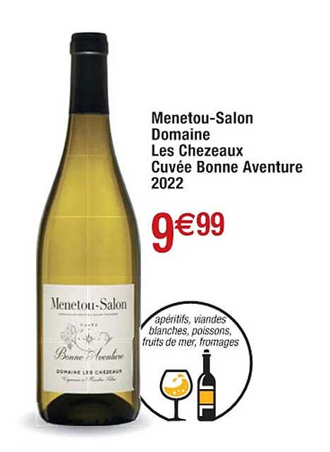 menetou-salon domaine les chezeaux cuvée bonne aventure 2022