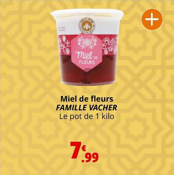 miel de fleurs famille vacher