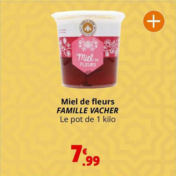 miel de fleurs famille vacher