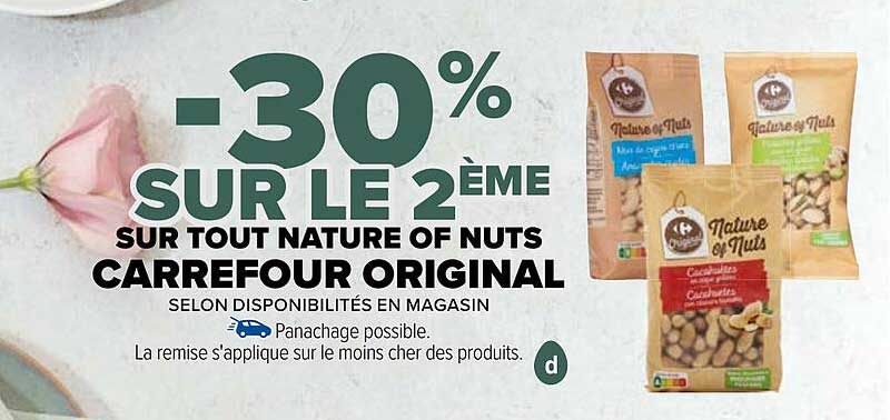 nature of nuts carrefour original