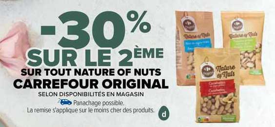 nature of nuts carrefour original