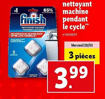 nettoyant machine pendant le cycle