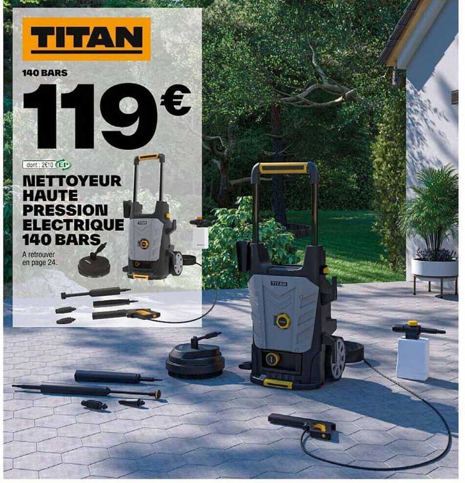 nettoyeur haute pression électrique 140 bars