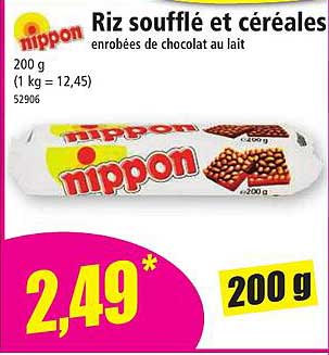 Nippon Riz Soufflé Et Céréales