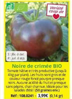 noire de crimée bio
